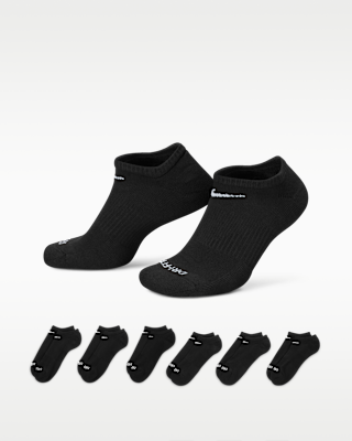 Unisex носки Nike Everyday Plus Cushioned Training No-Show Socks (6 Pairs) для тренировок