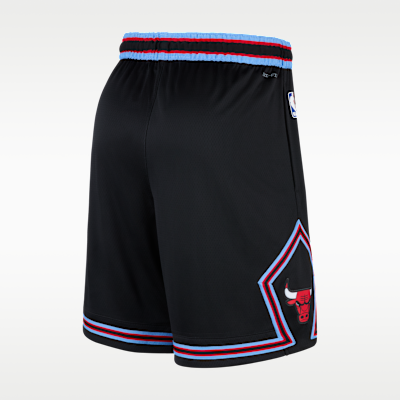 Chicago Bulls City Edition Nike Dri-FIT NBA Swingman Shorts für Herren
