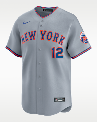 Мужские джерси Francisco Lindor New York Mets Nike Dri-FIT ADV MLB Limited Jersey