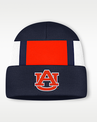Auburn Primetime Utility Campus Men's Nike College Cuffed Beanie