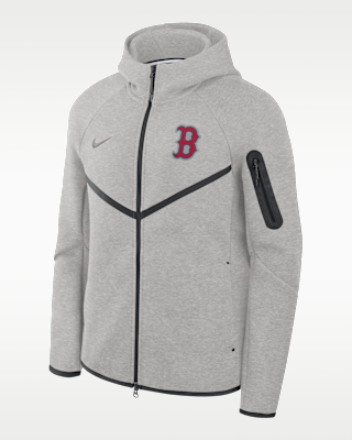 Boston Red Sox Tech Fleece Windrunner Men's Nike MLB Full-Zip Hooded Jacket