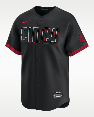 Мужские джерси Barry Larkin Cincinnati Reds City Connect Nike Dri-FIT ADV MLB Limited Jersey