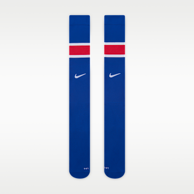 Nike Paris Saint-Germain VaporFast İç Saha Nike Dri-FIT ADV Diz Boyu Futbol Çorabı görsel 2