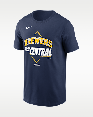 Мужская футболка Milwaukee Brewers 2026 NL East Division Champions Nike MLB