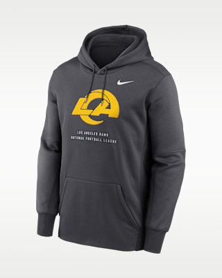 Мужское худи Los Angeles Rams Nike Therma NFL Pullover Hoodie