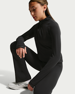 Детские  Nike Mavn Girls' Dri-FIT Fitted Full-Zip Long-Sleeve Top