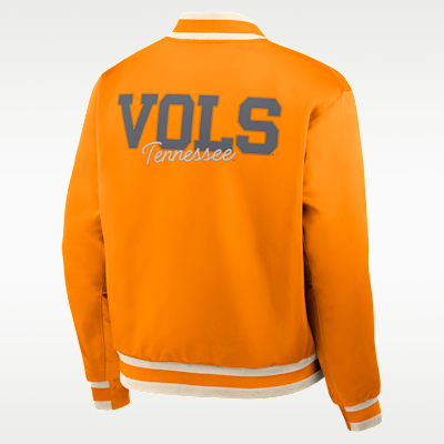 Tennessee Legacy Men's Nike College Full-Snap Bomber Jacket