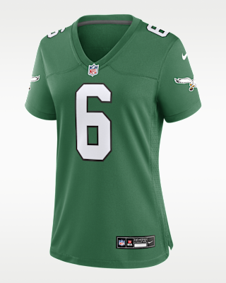 Женские джерси DeVonta Smith Philadelphia Eagles Nike NFL Game Football Jersey для футбола