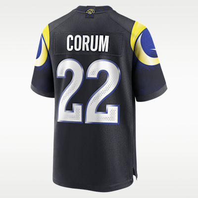 Blake Corum Los Angeles Rams Rivalries Collection Men’s Nike NFL Game Jersey