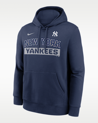 Мужское худи New York Yankees Club Nike MLB Pullover Hoodie