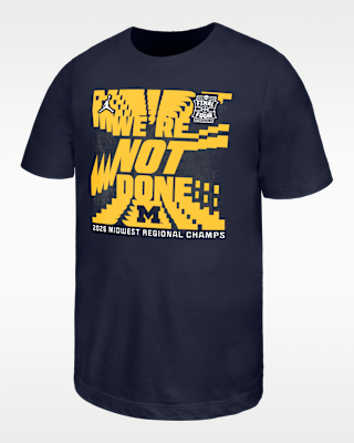 Детская футболка Michigan (Men's Team) Big Kids' Jordan College