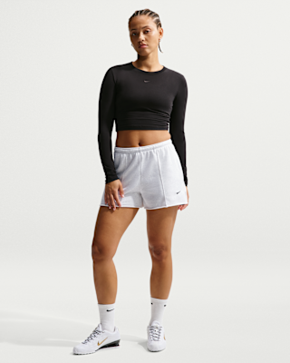 Женские шорты Nike Sportswear Chill Terry Mid-Rise French Terry Shorts