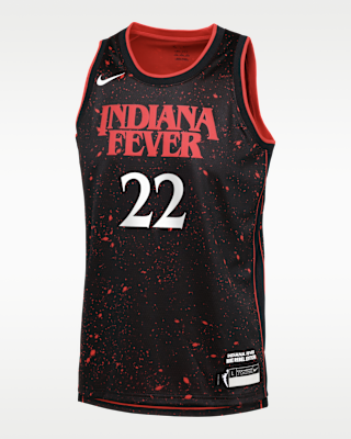 Детские джерси Caitlin Clark Indiana Fever x Stranger Things 2025 Rebel Edition Kids' Nike Dri-FIT WNBA Victory Jersey
