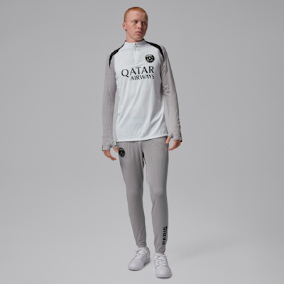 Nike Paris Saint-Germain Strike Elite Night Edition Jordan Dri-FIT ADV Örgü Erkek Futbol Antrenman Üstü görsel 8