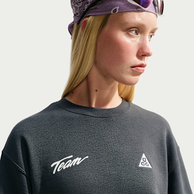 Nike ACG "Tuff Fleece" Crew Kadın Sweatshirt'ü görsel 3