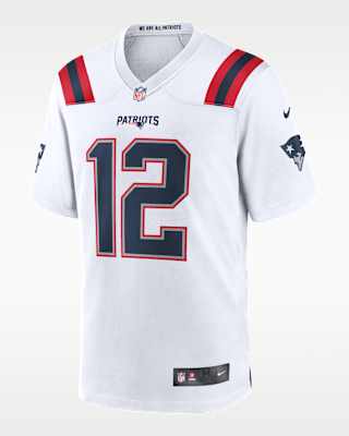 Мужские джерси Tom Brady New England Patriots Retired Nike NFL Game Jersey