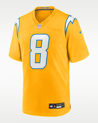 Мужские джерси Omarion Hampton Los Angeles Chargers Nike NFL Game Jersey