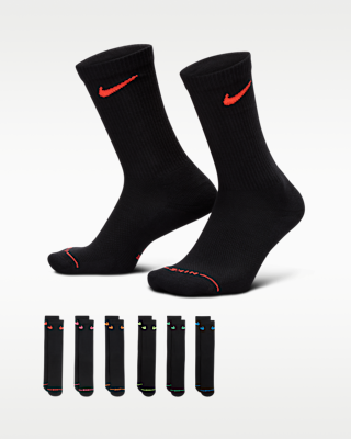 Unisex носки Nike Everyday Elevated Crew Socks (6 Pairs)