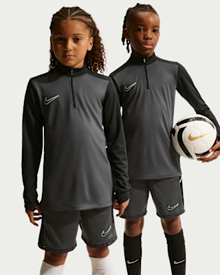 Детские Nike Academy Big Kids' Dri-FIT Long-Sleeve 1/4-Zip Soccer Drill Top
