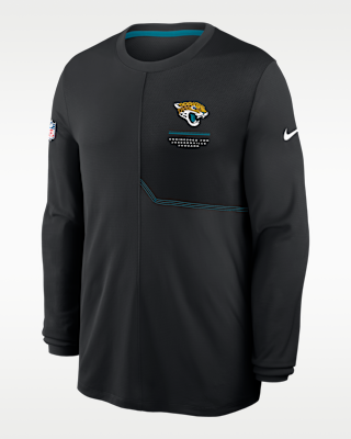 Мужские  Jacksonville Jaguars Sideline Coach Nike Dri-FIT NFL Long-Sleeve Top