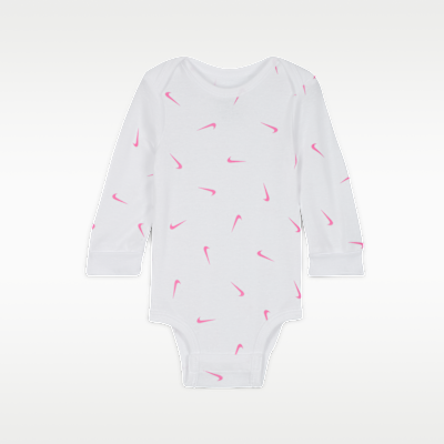 Nike Baby Essentials rompertjes met lange mouwen voor baby's (3 stuks)