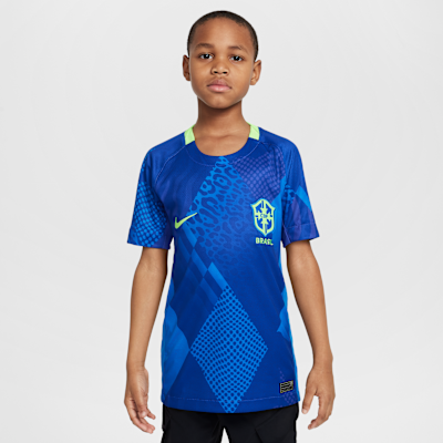 Brazil 2025 Stadium Away (Women's Team) Older Kids' Nike Dri-FIT Football Replica Shirt
