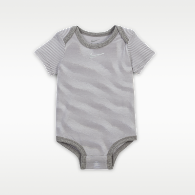 Nike Essentials Baby 3-Piece Striped Swooshfetti Set