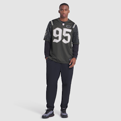 Quinnen Williams New York Jets Rivalries Collection Men’s Nike NFL Game Jersey