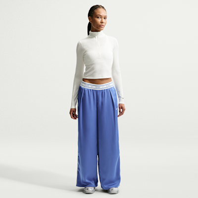 nike air women's satin tracksuit bottoms