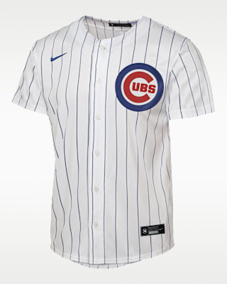 Детские джерси Pete Crow-Armstrong Chicago Cubs Baseline Big Kids' Nike MLB Home Replica Jersey