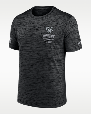 Мужская футболка Las Vegas Raiders Sideline Team Issue Velocity Nike Dri-FIT NFL