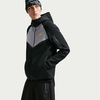 Nike Tech Fleece Windrunner Tam Boy Fermuarlı Erkek Ceketi