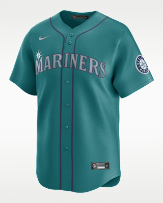 Мужские джерси Cal Raleigh Seattle Mariners Nike Dri-FIT MLB Limited Jersey