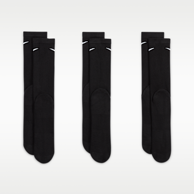 Nike Everyday Plus Cushioned Training Crew Socks (3 Pairs)