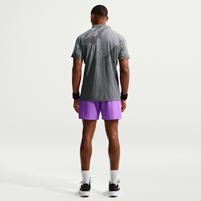NikeCourt Slam Dri-FIT ADV Erkek Tenis Polo Üstü görsel 5