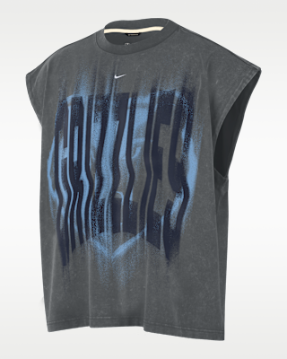 Мужские  Memphis Grizzlies Standard Issue Nike Sleeveless Basketball Top для баскетбола