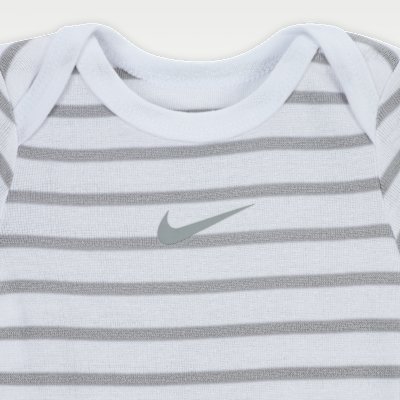 Nike Baby Bodysuit, Pants, and Terry Socks 3-Piece Set