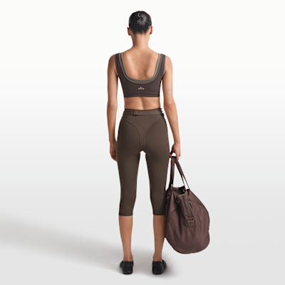 Bralette NikeSKIMS Ribbed Seamless med djup halsringning för kvinnor