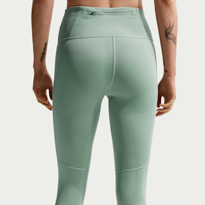 Nike Tempo Yüksek Belli Bilek Üstü Kadın Koşu Taytı görsel 3