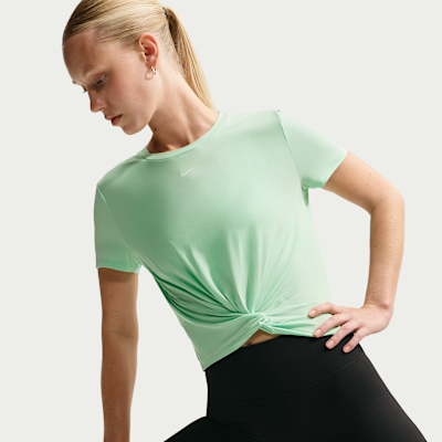 Nike One Classic Twist Dri-FIT Kısa Kollu Kadın Üstü