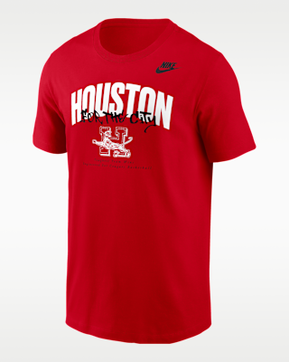 Мужская футболка Houston Cougars Nike NCAA Cotton