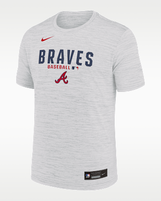 Мужская футболка Atlanta Braves Authentic Collection Nike Dri-FIT MLB
