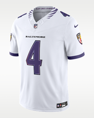 Мужские джерси Zay Flowers Baltimore Ravens Nike Dri-FIT NFL Limited Jersey