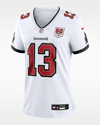 Женские джерси Mike Evans Tampa Bay Buccaneers 50th Anniversary Women’s Nike NFL Game Jersey