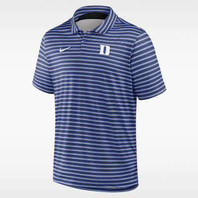 Duke Tour Stripe Men's Nike Dri-FIT College Polo