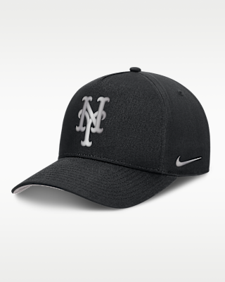 Мужские  New York Mets Rise Nike Dri-FIT MLB A-Frame Trucker Adjustable Hat