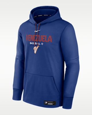 Мужское худи Venezuela National Baseball Team 2026 World Baseball Classic Authentic Collection Nike Therma Pullover Hoodie