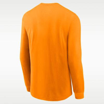 Tennessee Legacy Arched Logo Men's Nike College Long-Sleeve T-Shirt