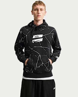 Мужское худи Nike Club Fleece Pullover Hoodie