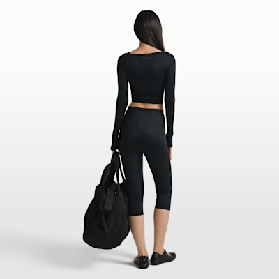 NikeSKIMS Shine Women's High-Waisted 43cm (approx.) Leggings with Drawstring